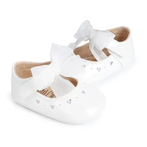 Adorable Baby Girls Non-Slip Sole Dressy Shoes