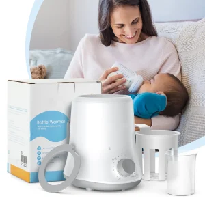 Milk Warmer Multifunctional Baby Bottle Warmer, Fast Heat Auto Shut Off